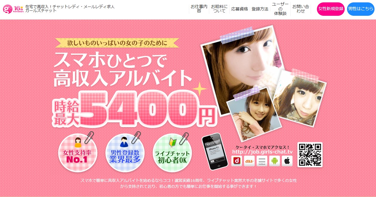 1位 ガールズチャット